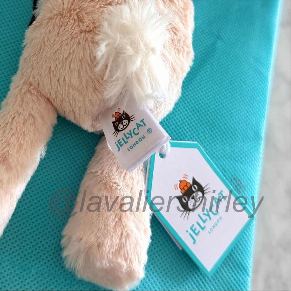 Jellycat Smudge Rabbit Size Tiny NWT Authentic - Picture 5 of 6